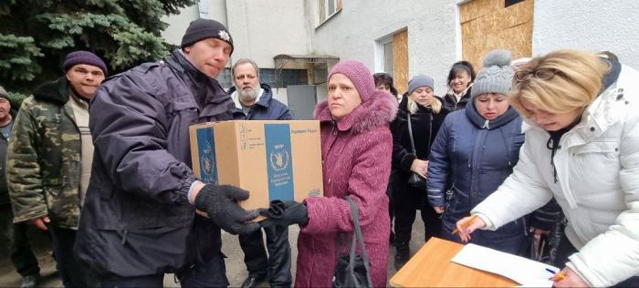 Допомога від Товариства Червоного Хреста України