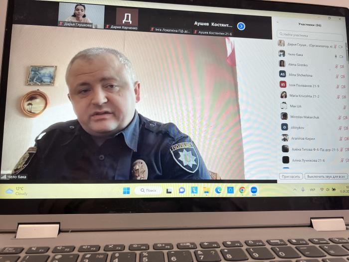 Бінарне заняття з питань організації роботи підрозділів НПУ на деокупованих територіях Харківської області