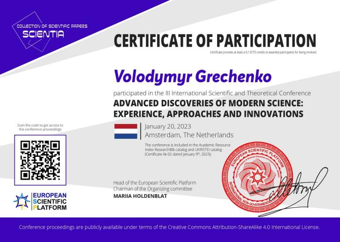 Передові відкриття сучасної науки: досвід, досягнення та інновації