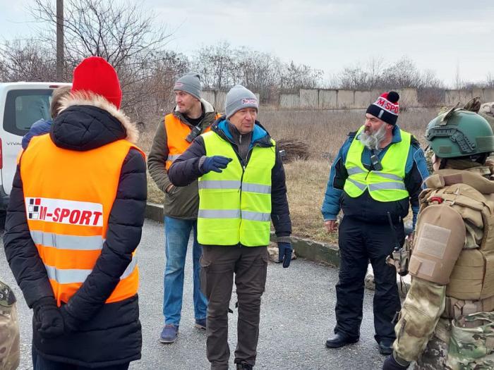 Викладачі університету провели тренінг з екстремального керування автомобілем в умовах ведення бойових дій