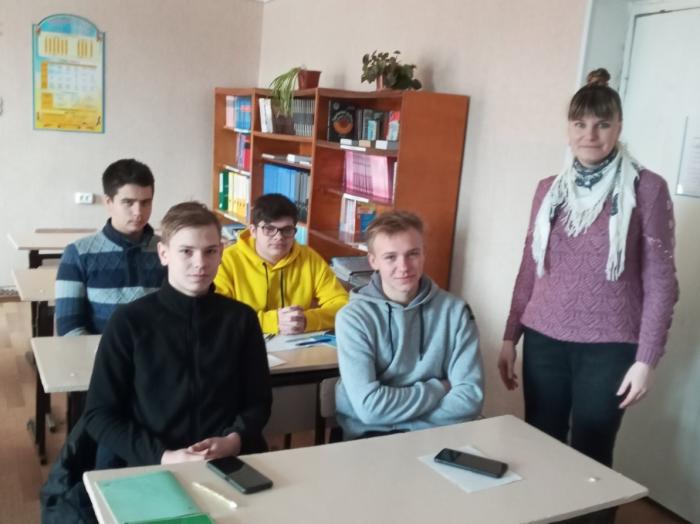 Зустріч з учнями філії Охтирського центру ПТО