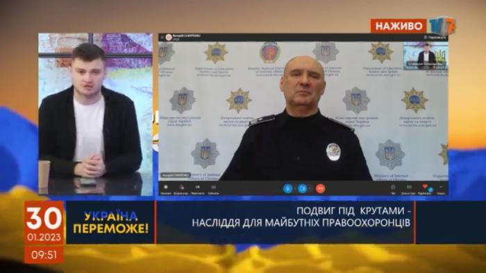 Ректор ХНУВС Валерій Сокуренко взяв участь у прямоефірній програмі «Україна переможе!» телеканалу TV 7+ 