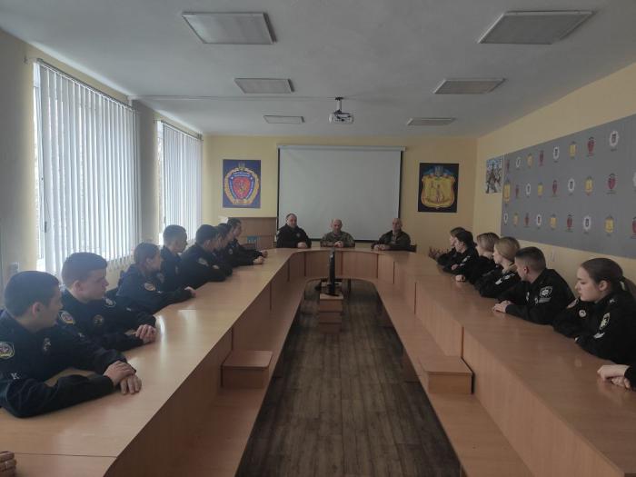 Зустріч курсантів університету з капеланами