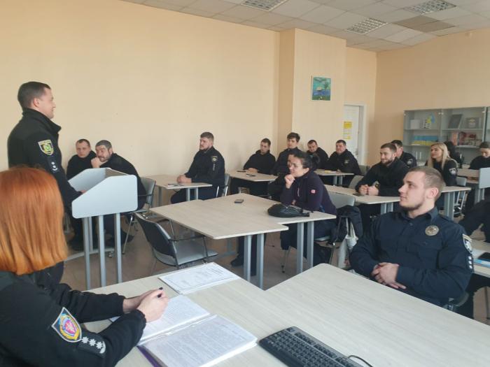 Бінарне заняття для патрульних поліцейських