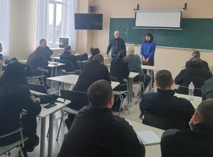 Профорієнтаційна зустріч із патрульними поліцейськими