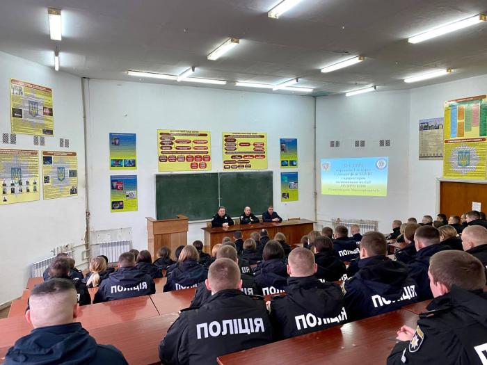 Проректор Олександр Музичук зустрівся з курсантами-першокурсниками Сумської філії