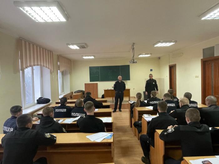 Бінарне заняття для курсантів-першокурсників 