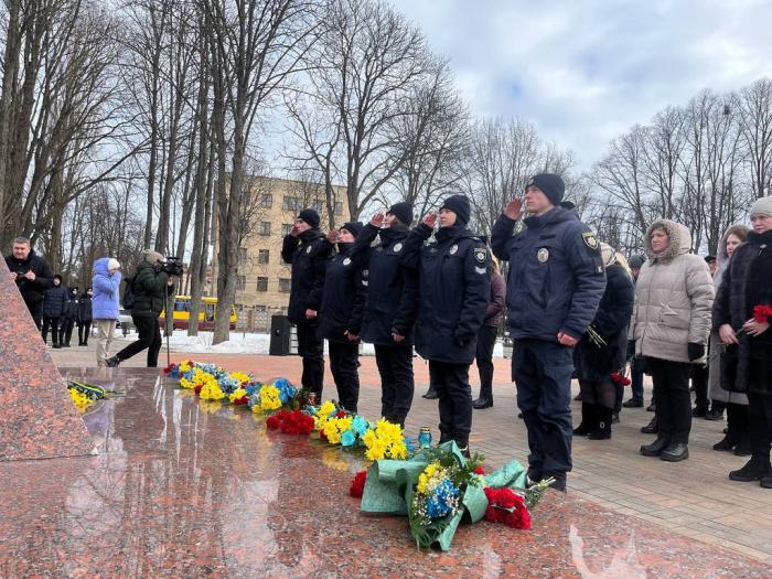 У Сумській філії ХНУВС вшанували пам`ять Героїв Небесної Сотні