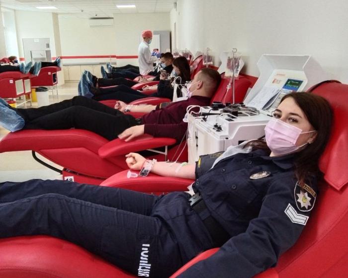 Донорський рух Сумської філії ХНУВС