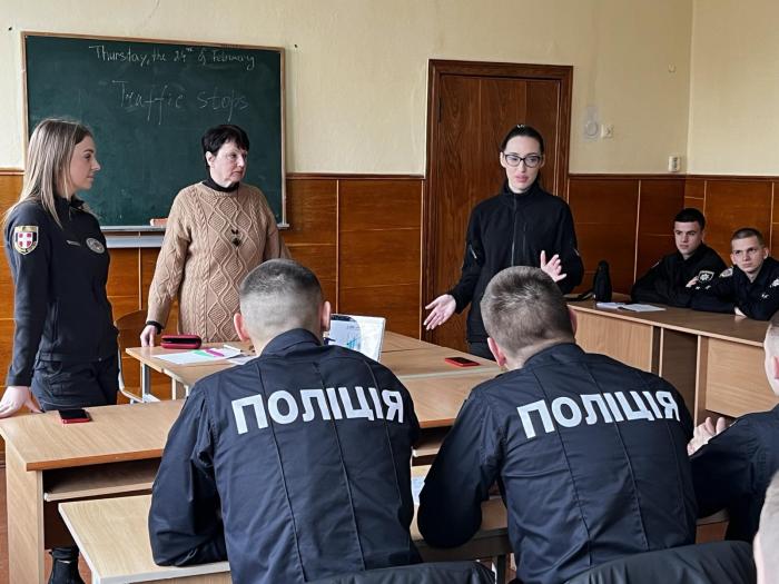Бінарне заняття з практичними працівниками Національної поліції України