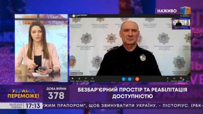 Ректор ХНУВС Валерій Сокуренко про життєдіяльність  університету у програмі “Наживо” на Хмельницькому телеканалі TV 7+