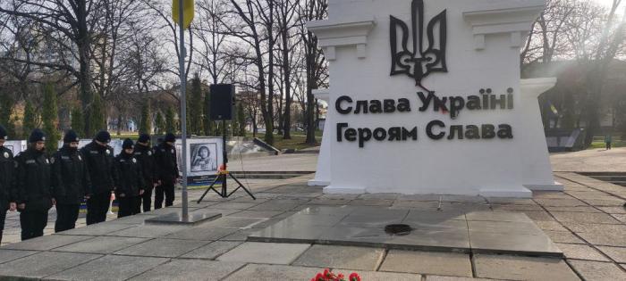 У День українського добровольця курсанти та працівники університету вшанували пам'ять захисників 