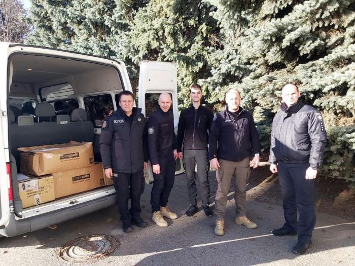 Обладнання від криміналістичних підрозділів Сполученого Королівства -  криміналістам Харківщини