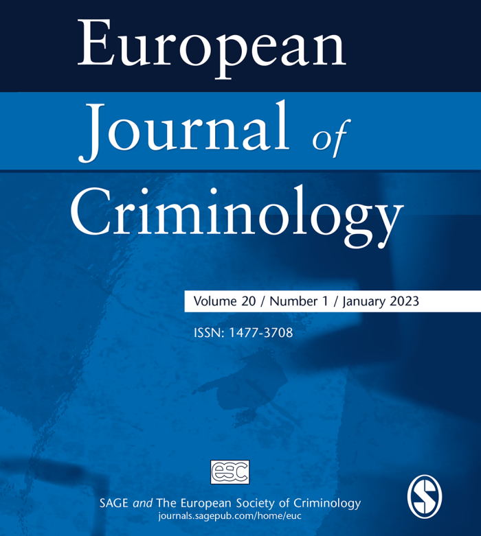 Спеціальний випуск Європейського кримінологічного журналу «European Journal of Criminology»