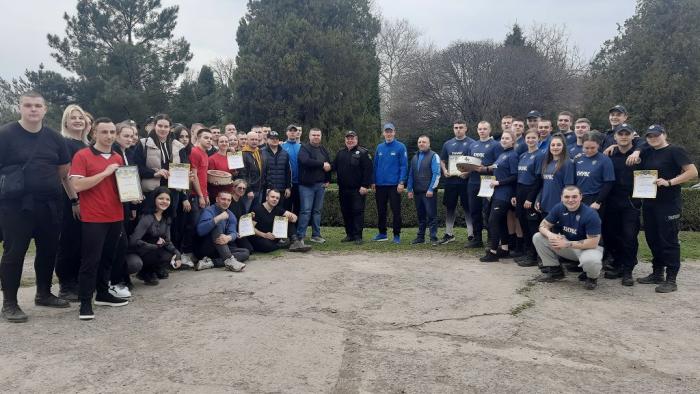 На Хмельниччині відбулися спортивні змагання серед курсантів