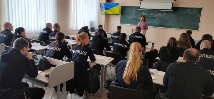  Профорієнтаційна зустріч з працівниками поліції Харківщини