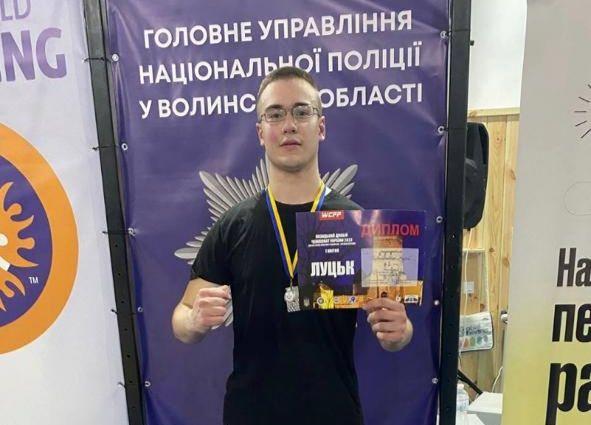 Призером чемпіонату України з козацького двобою став курсант Андрій Чорнобривець