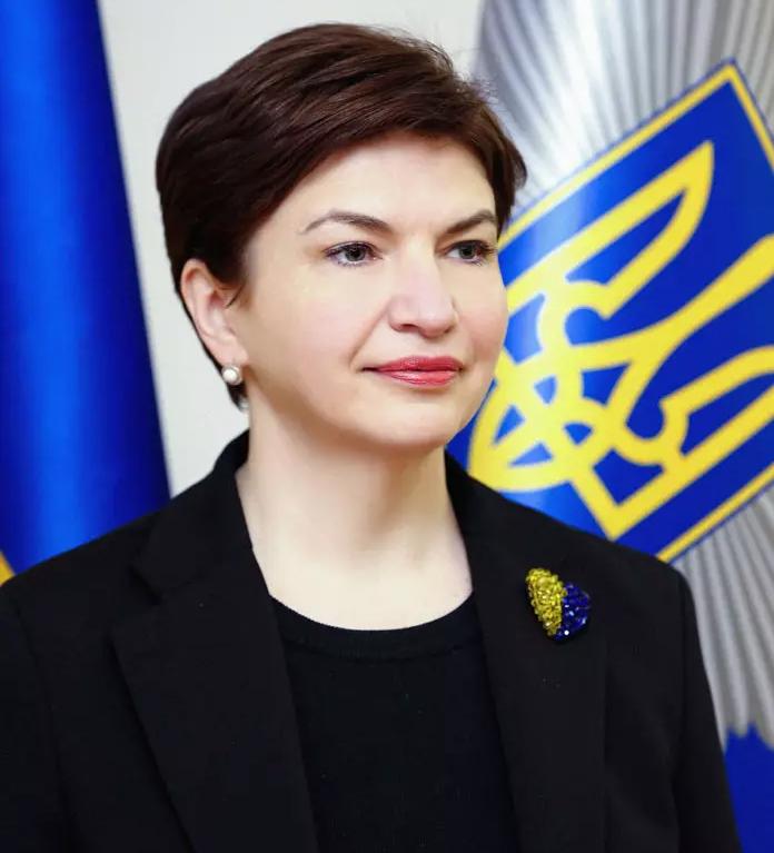 Привітання випускникам від Державного секретаря  МВС України Інни Ящук