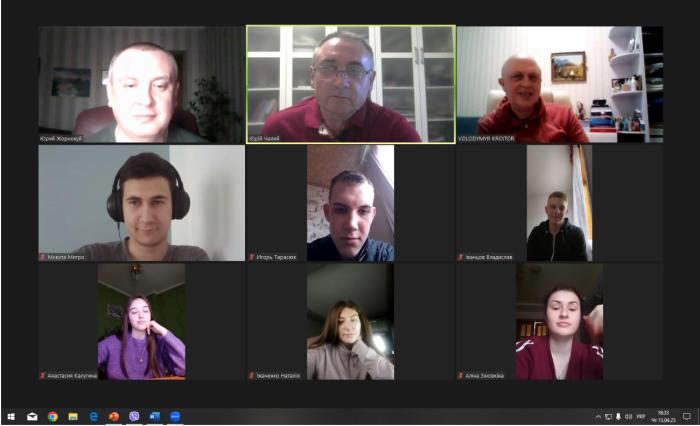 Відбулося чергове засідання наукового гуртка 