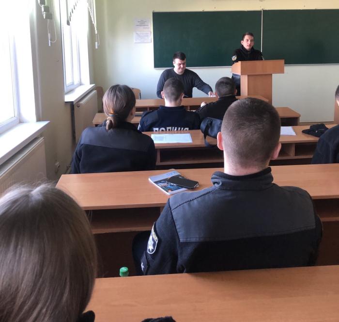 Бінарне заняття з інспектором сектору ювенальної превенції