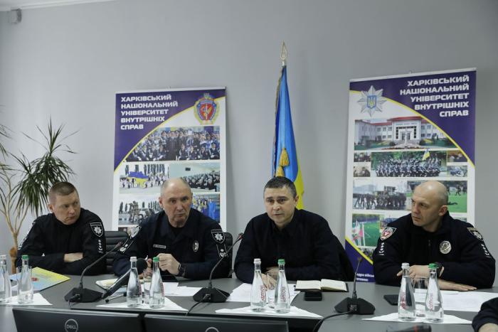 Візит директора Департаменту фінансово-облікової політики та бухгалтерського обліку МВС України Володимира Іванченка до ХНУВС
