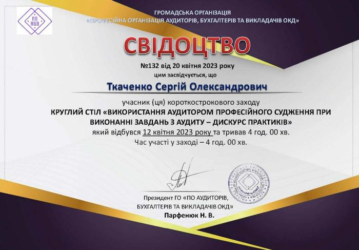 Участь у роботі круглого столу