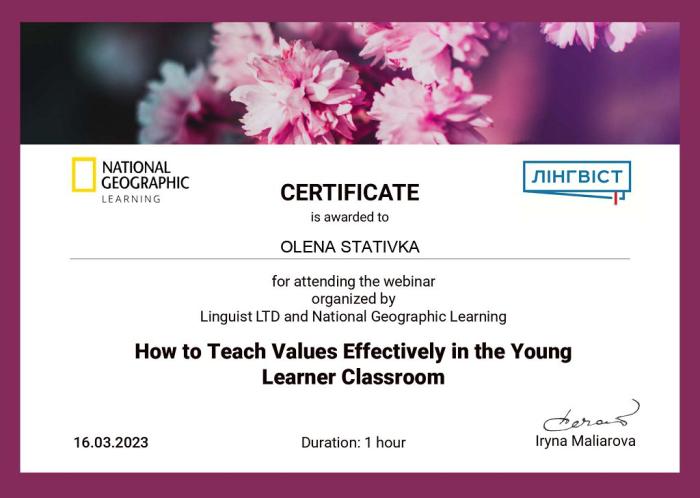 Викладачі кафедри іноземних мов взяли участь у міжнародному вебінарі