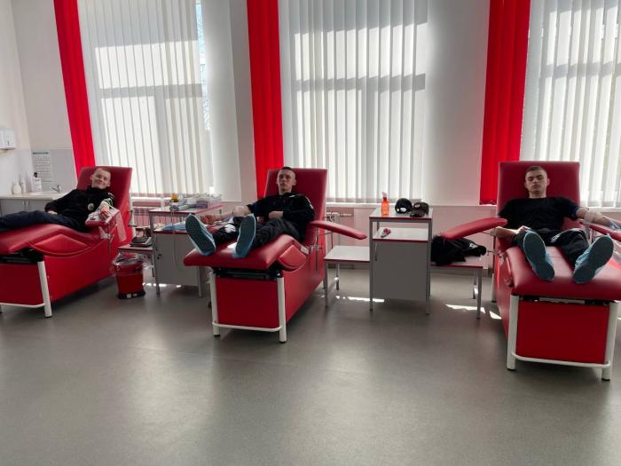 Курсанти ХНУВС вкотре здали кров на потреби ЗСУ