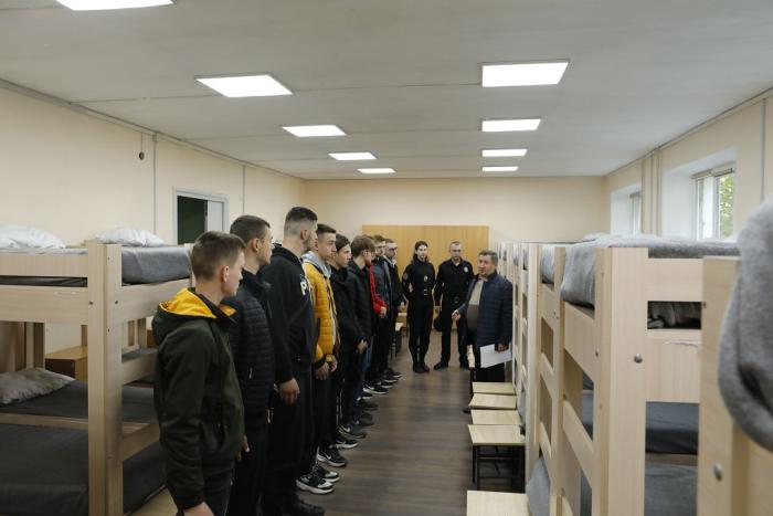 В університеті пройшли чергові заняття з кадетами поліції