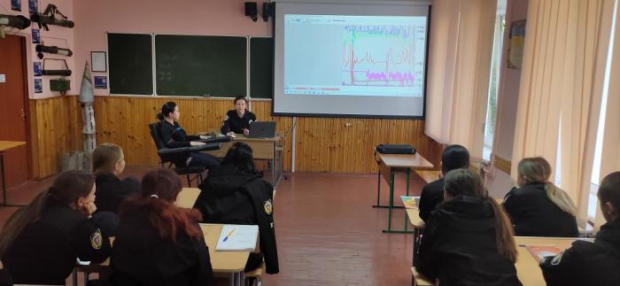 Майбутні психологи ознайомилися з особливостями психофізіологічного дослідження із застосуванням поліграфа