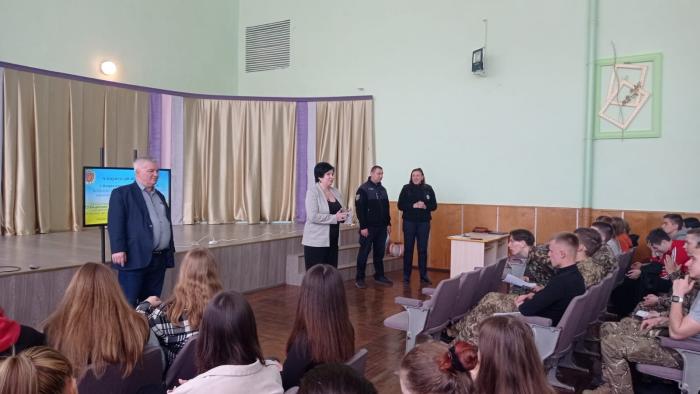 Профорієнтаційна зустріч з учнівською молоддю м. Козятин Вінницької області