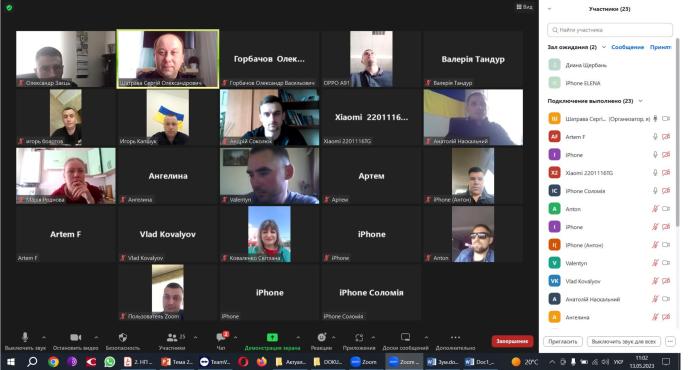 Бінарне заняття для слухачів магістратури 