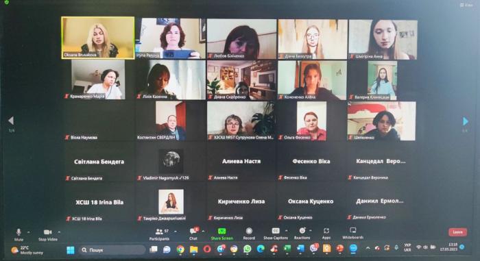 Vocational guidance work of the Department of Law Enforcement and Police Science of the Faculty № 6 in Kharkiv region