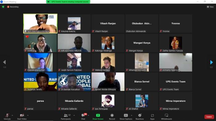 Учасники Школи наукового лідерства університету долучилися до міжнародного заходу на підтримку України