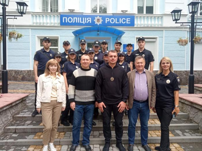 Знайомство курсантів із райуправлінням поліції