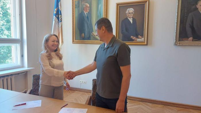 Підписано декларацію про співробітництво з Інститутом економіки Латвійської академії наук