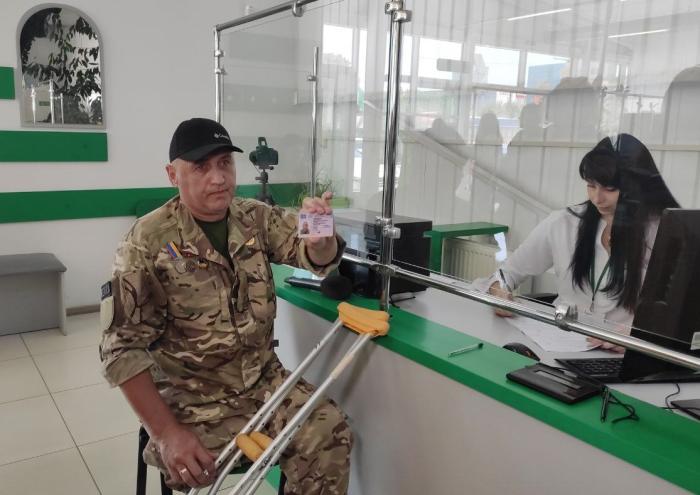 Учасник бойових дій отримав водійське посвідчення