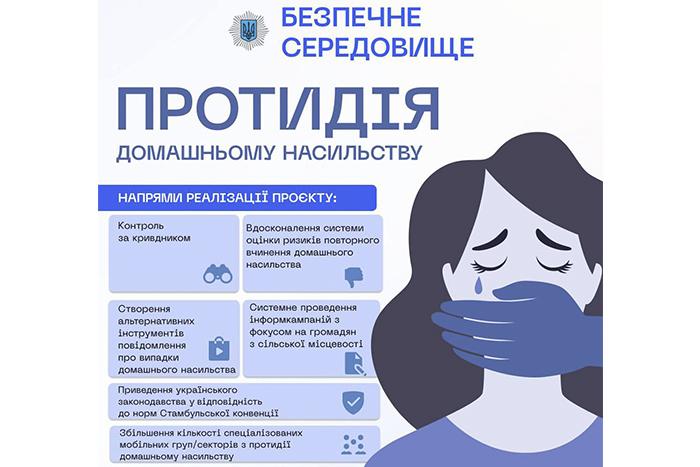 Проєкт МВС України «Протидія домашньому насильству» 