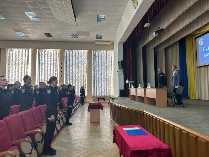 У ХНУВС відбулися урочистості з нагоди випуску слухачів курсів первинної професійної підготовки поліцейських