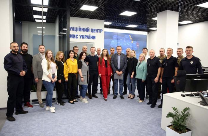 Працівники ХНУВС провели заняття для представників Ситуаційного центру МВС