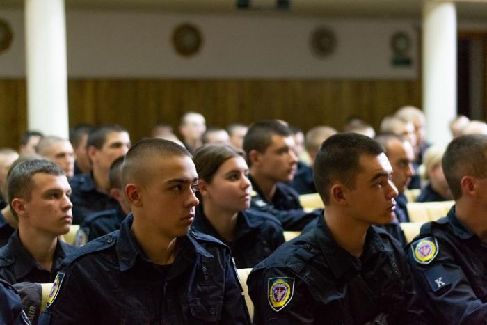 Зустріч курсантів з випускником університету