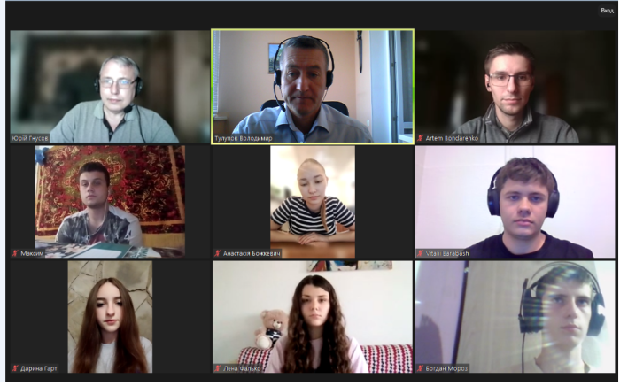 Засідання наукового гуртка кафедри кібербезпеки та DATA-технологій 