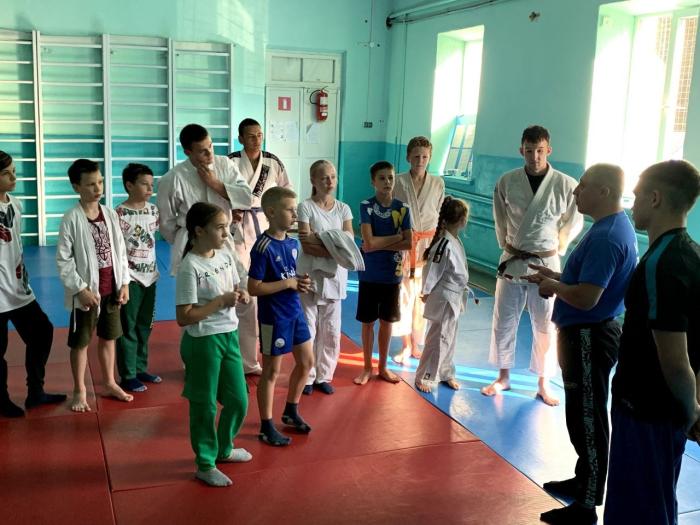 Профорієнтаційна зустріч із спортсменами з дзюдо та самбо