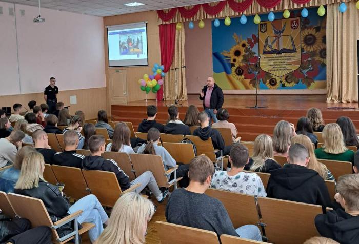 Профорієнтаційна зустріч зі старшокласниками