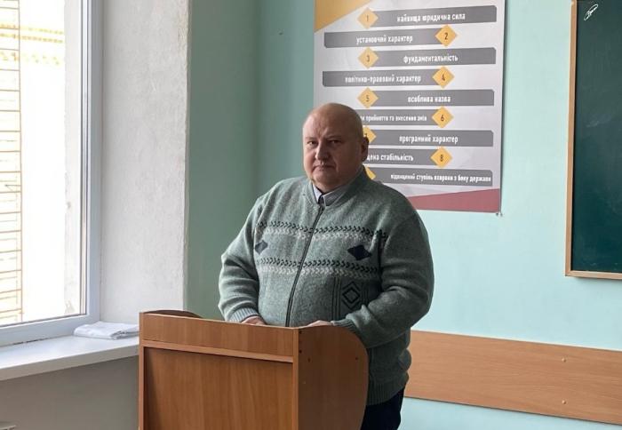 З курсантами університету проведено виховну бесіду