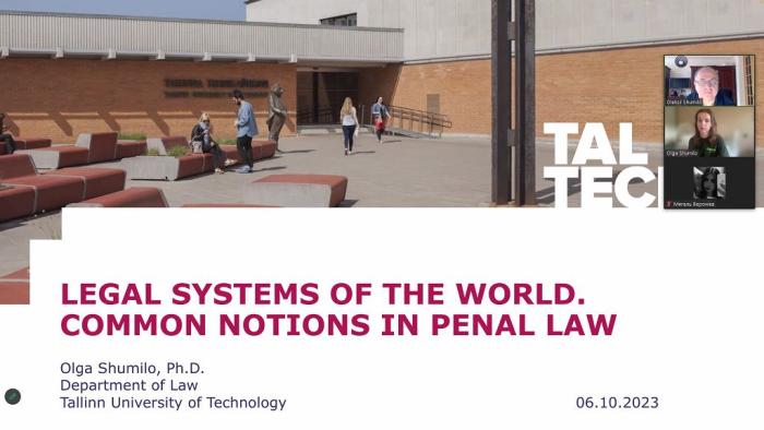 Міжнародне інтегроване заняття «Правові системи світу. Комунікативна культура»