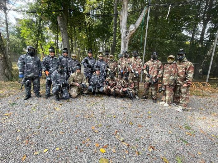 Курсанти відпрацювали дії поліцейського в умовах інтенсивного вогневого контакту