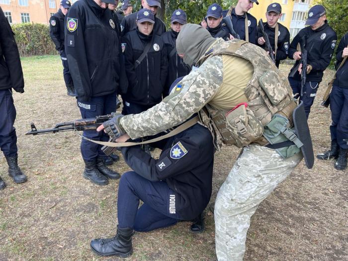 Курсанти університету відпрацювали практичні навички з тактичної підготовки