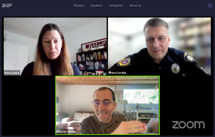 Участь у 24-годинній конференції з глобальної організованої злочинності