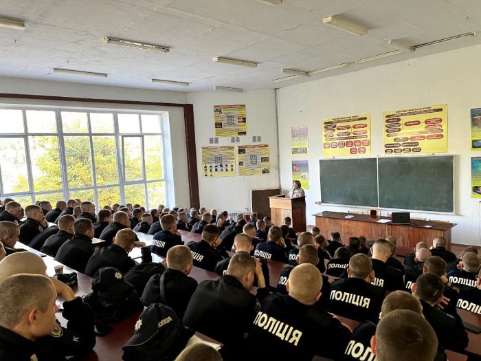 Для курсантів проведено лекції про переваги здорового способу життя